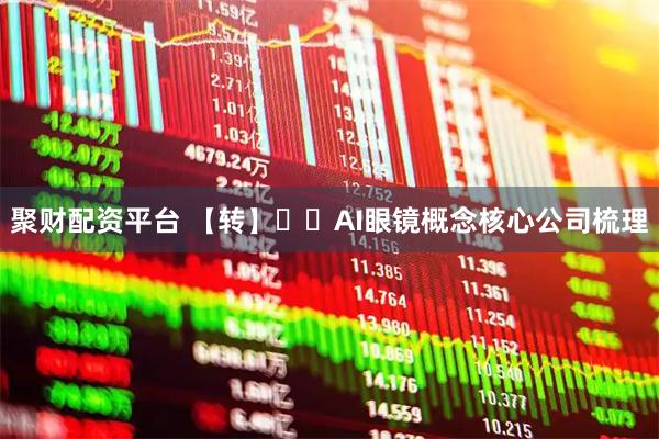 聚财配资平台 【转】​​AI眼镜概念核心公司梳理